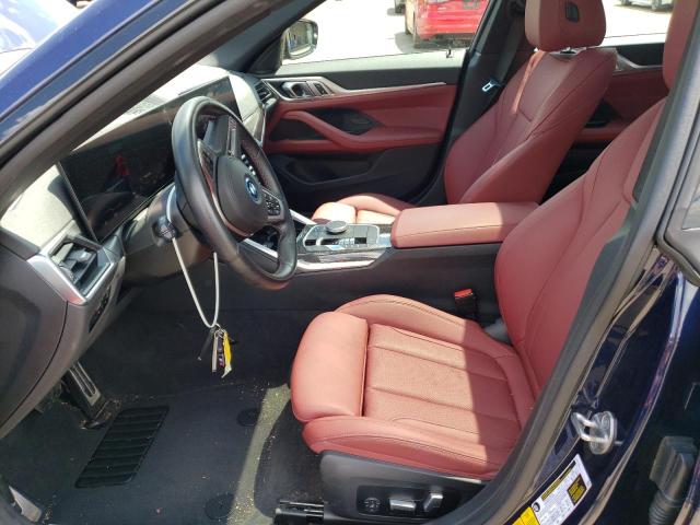 WBY33AW03PFP82950 - 2023 BMW I4 M50 BLUE photo 7