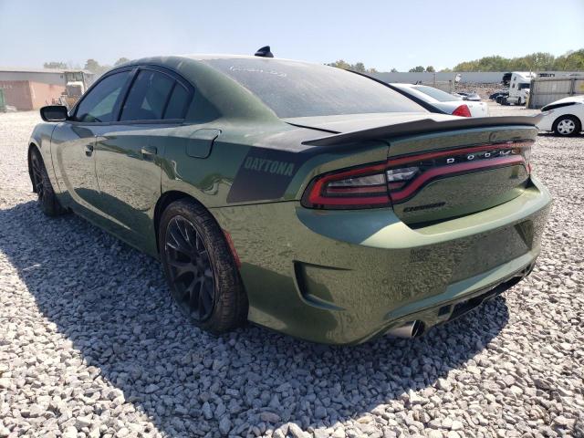 2C3CDXGJ9LH221108 - 2020 DODGE CHARGER SCAT PACK GREEN photo 2