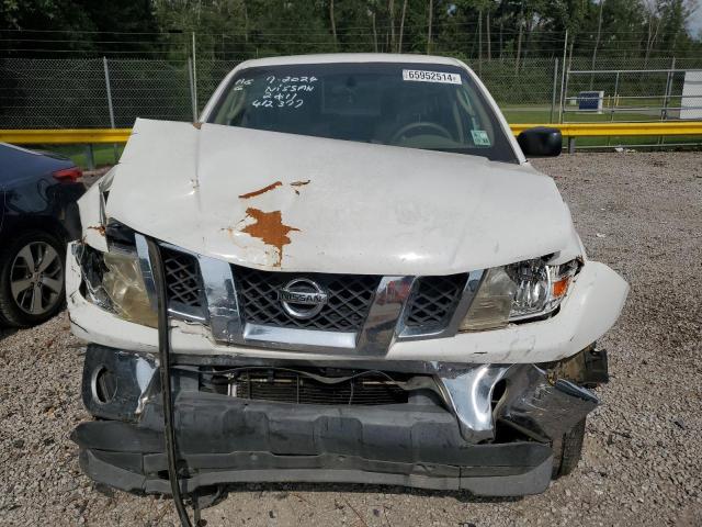 1N6AD0ER3BC412377 - 2011 NISSAN FRONTIER S WHITE photo 5