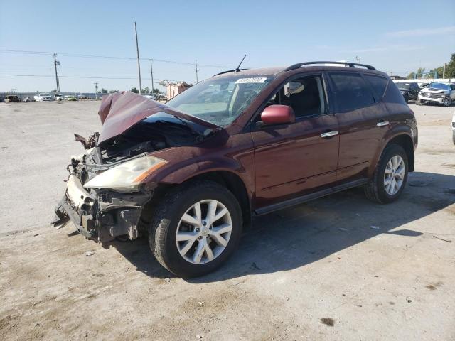 JN8AZ08WX7W600653 - 2007 NISSAN MURANO SL MAROON photo 1