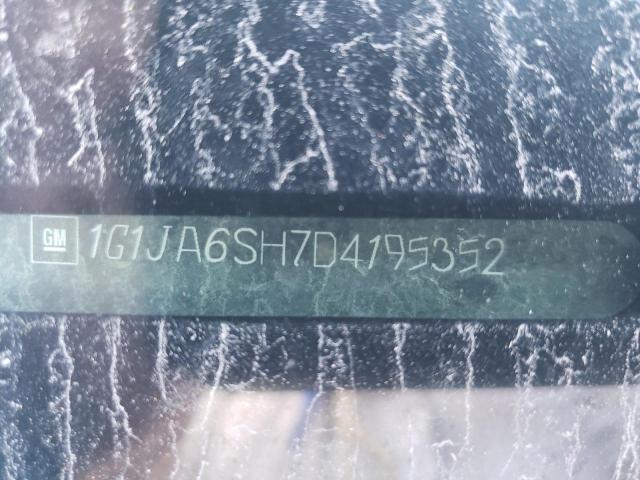 1G1JA6SH7D4195352 - 2013 CHEVROLET SONIC LS Ağ foto 12