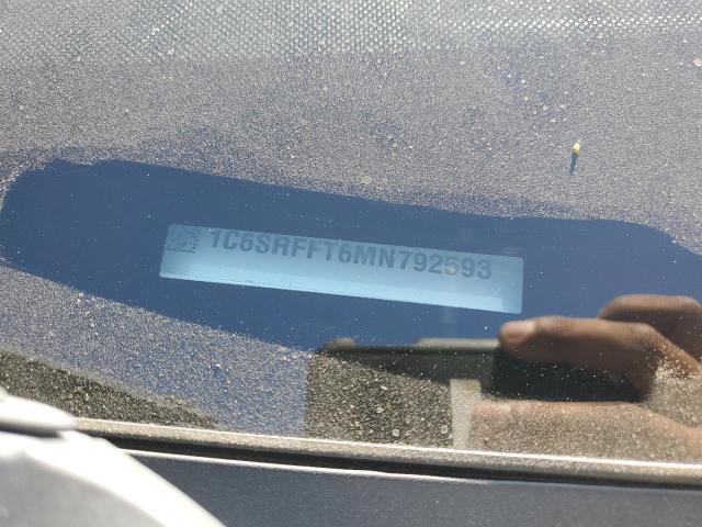 1C6SRFFT6MN792593 - 2021 RAM 1500 BIG HORN/LONE STAR WHITE photo 12