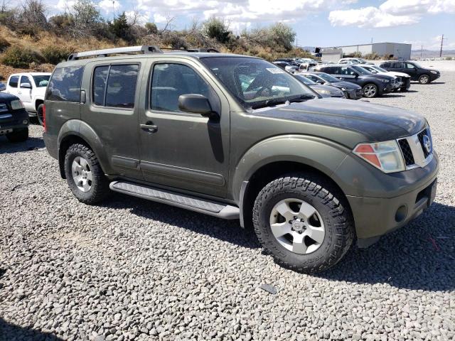 5N1AR18WX5C762018 - 2005 NISSAN PATHFINDER LE GREEN photo 4