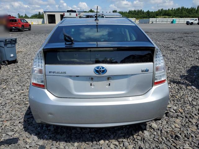 JTDKN3DU7A1071992 - 2010 TOYOTA PRIUS SILVER photo 6