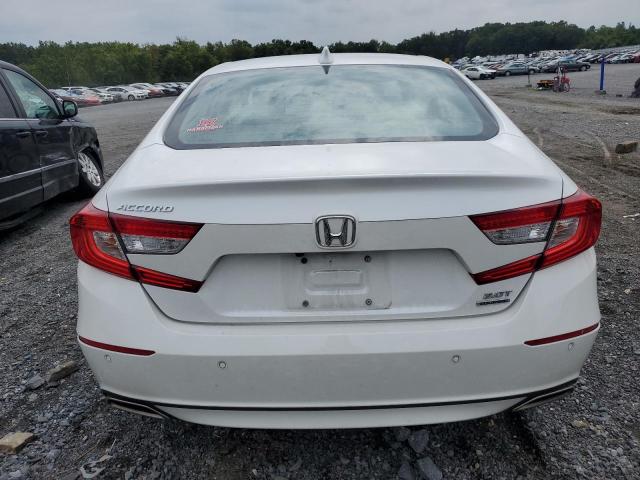 1HGCV2F99MA020216 - 2021 HONDA ACCORD TOURING WHITE photo 6