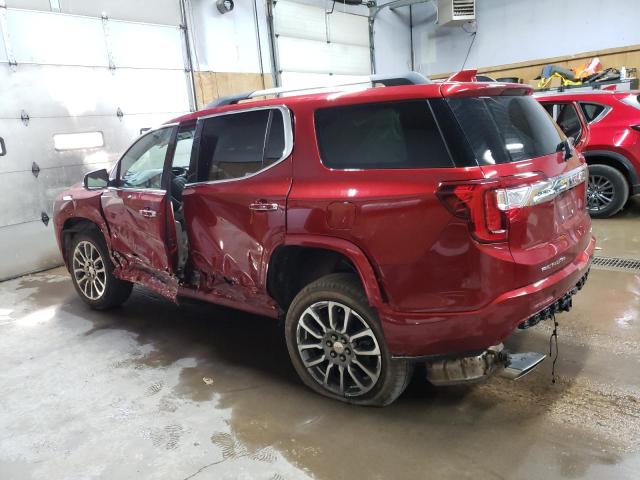 1GKKNXLSXPZ204797 - 2023 GMC ACADIA DENALI RED photo 2