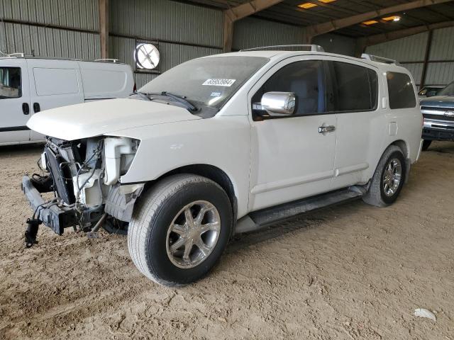 5N1AA08A84N717510 - 2004 NISSAN ARMADA SE WHITE photo 1