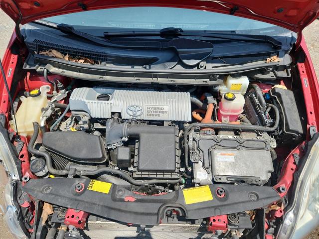 JTDKN3DU2B1421949 - 2011 TOYOTA PRIUS 红色 照片 12