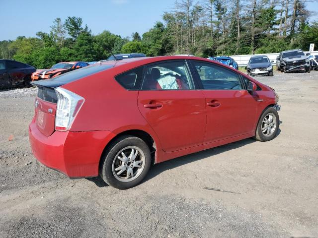 JTDKN3DU2B1421949 - 2011 TOYOTA PRIUS 红色 照片 3