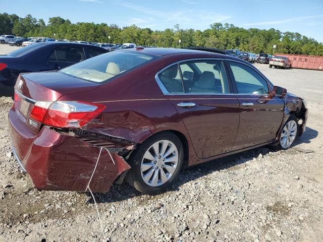 1HGCR2F86EA097509 - 2014 HONDA ACCORD EXL MAROON photo 3