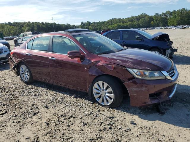 1HGCR2F86EA097509 - 2014 HONDA ACCORD EXL MAROON photo 4