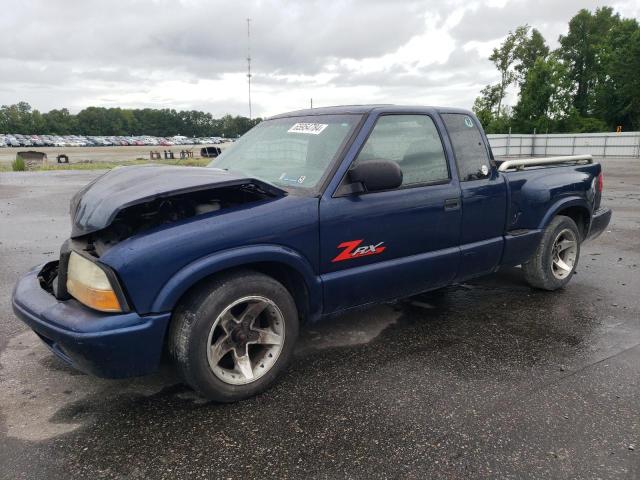 1GTCS19X038195293 - 2003 GMC SONOMA BLUE photo 1