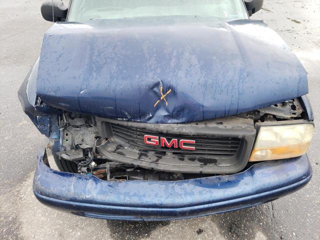 1GTCS19X038195293 - 2003 GMC SONOMA BLUE photo 11