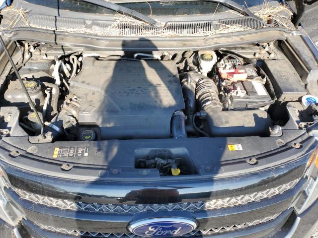 1FM5K8GT7EGB83664 - 2014 FORD EXPLORER SPORT BLACK photo 12