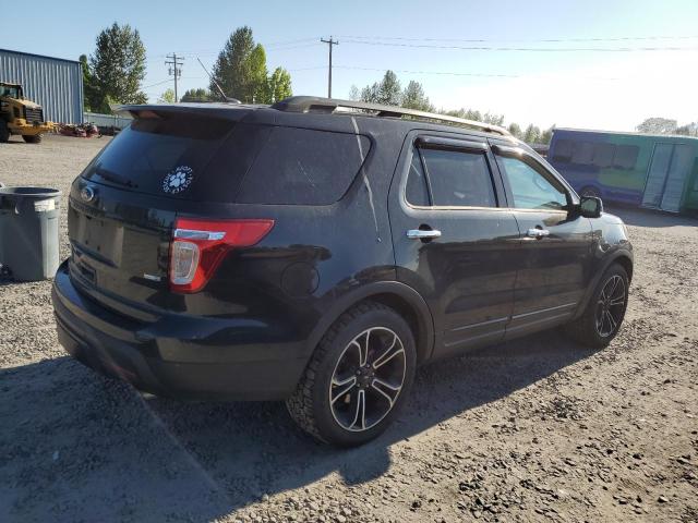 1FM5K8GT7EGB83664 - 2014 FORD EXPLORER SPORT BLACK photo 3