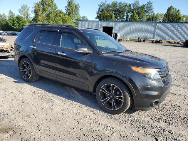 1FM5K8GT7EGB83664 - 2014 FORD EXPLORER SPORT BLACK photo 4