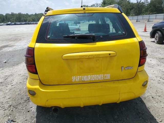 5Y2SL638X5Z400994 - 2005 PONTIAC VIBE YELLOW photo 6