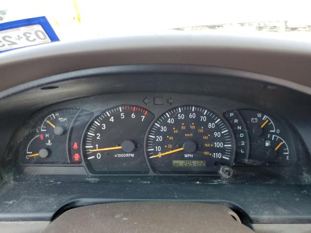 5TBRT34191S152756 - 2001 TOYOTA TUNDRA ACCESS CAB თაფლისფერი ფოტო 9