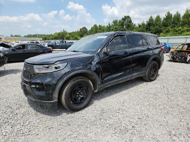1FM5K8AB1NGA42248 - 2022 FORD EXPLORER POLICE INTERCEPTOR BLACK photo 1