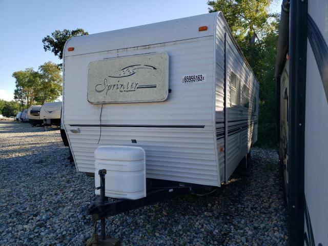 4YDT2752411021422 - 2001 KEYSTONE SPRINTER WHITE photo 2