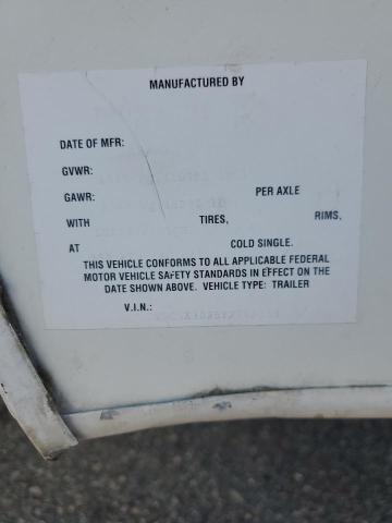 1EC5X3025Y2399356 - 2000 FTWD TRAILER WHITE photo 10