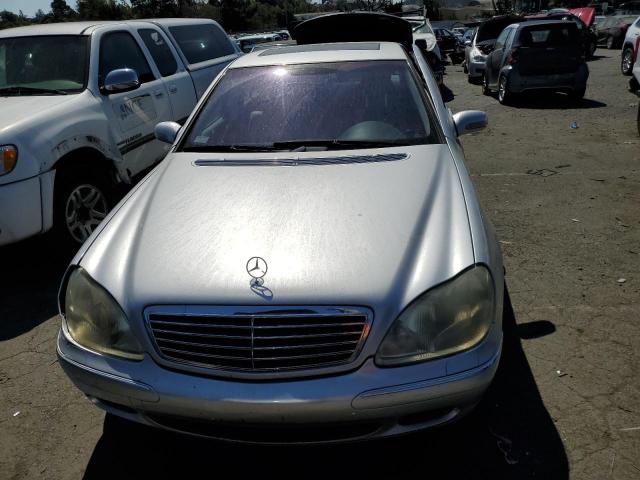 WDBNG70J32A233384 - 2002 MERCEDES-BENZ S 430 SILVER photo 5