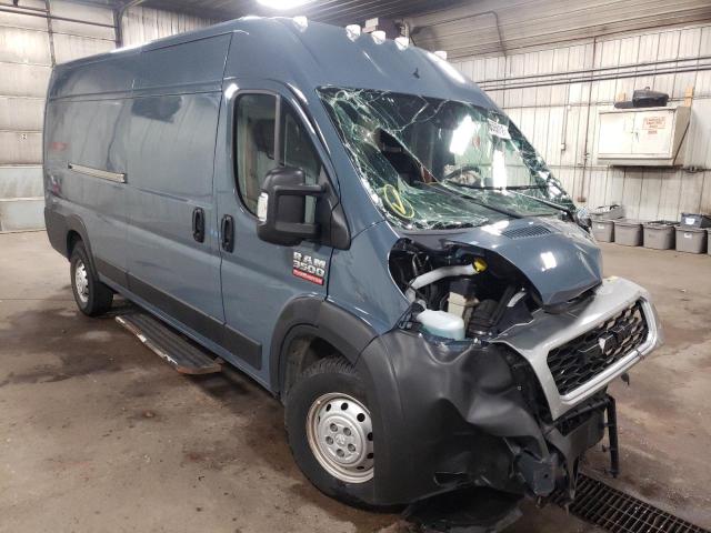 3C6MRVJGXME536362 - 2021 RAM PROMASTER 3500 HIGH BLUE photo 1