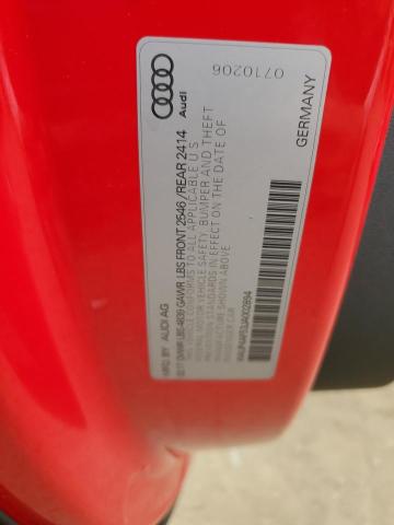 WAUP4AF53JA002894 - 2018 AUDI S5 PREMIUM PLUS წითელი ფოტო 12