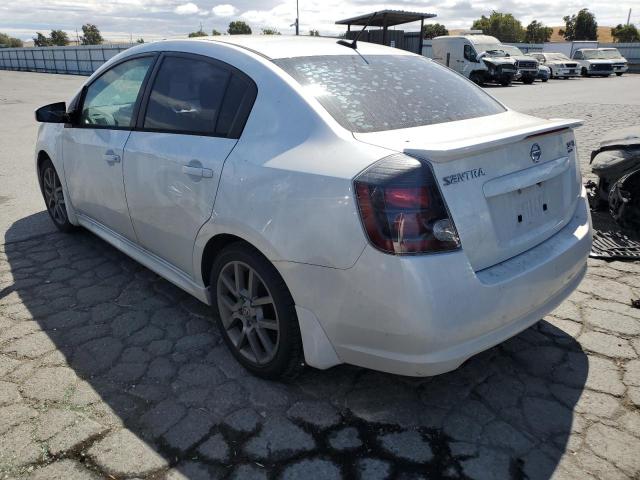 3N1CB6AP9CL730148 - 2012 NISSAN SENTRA SE-R SPEC V WHITE photo 2