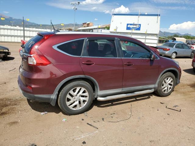 2HKRM4H76GH655233 - 2016 HONDA CR-V EXL MAROON photo 3