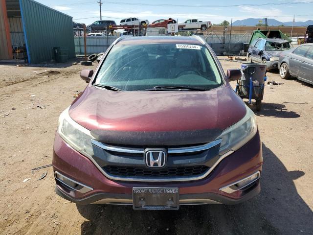 2HKRM4H76GH655233 - 2016 HONDA CR-V EXL MAROON photo 5