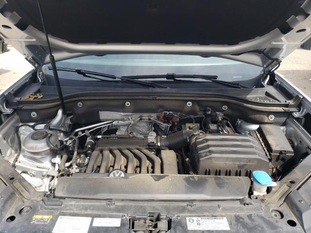 1V2ER2CA7JC520836 - 2018 VOLKSWAGEN ATLAS SEL SILVER photo 11