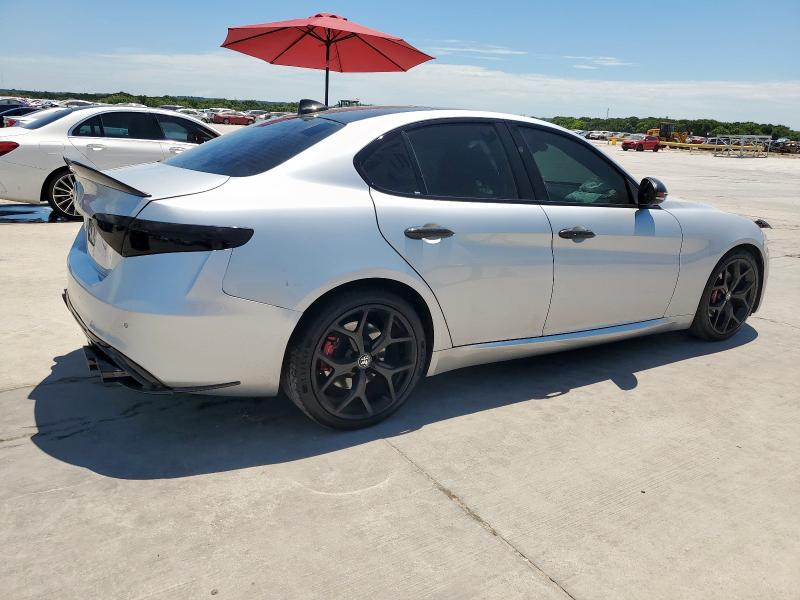 ZARFAMBN0L7634689 - 2020 ALFA ROMEO GIULIA TI ვერცხლისფერი ფოტო 3