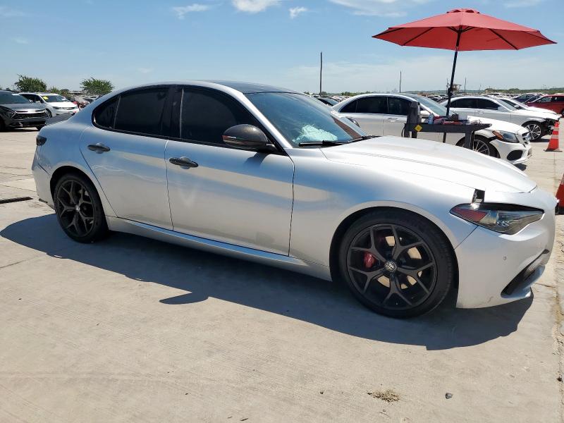 ZARFAMBN0L7634689 - 2020 ALFA ROMEO GIULIA TI ვერცხლისფერი ფოტო 4
