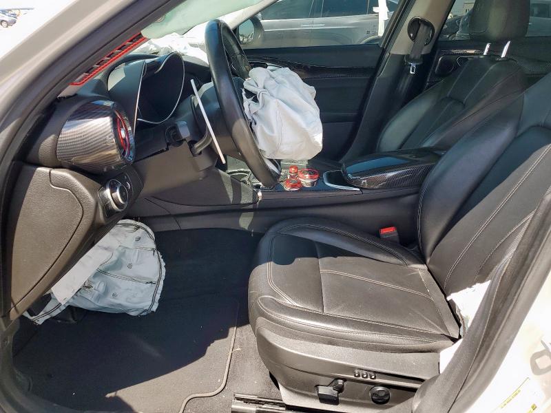 ZARFAMBN0L7634689 - 2020 ALFA ROMEO GIULIA TI ვერცხლისფერი ფოტო 7