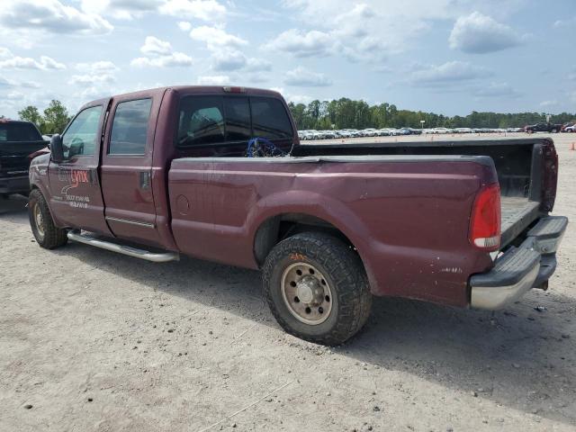 1FTSW30F5YEB67403 - 2000 FORD F350 SRW SUPER DUTY BURGUNDY photo 2