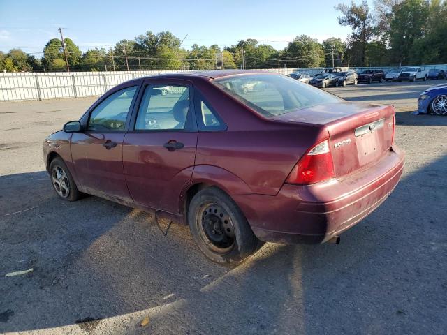 1FAFP34N76W109791 - 2006 FORD FOCUS ZX4 MAROON photo 2