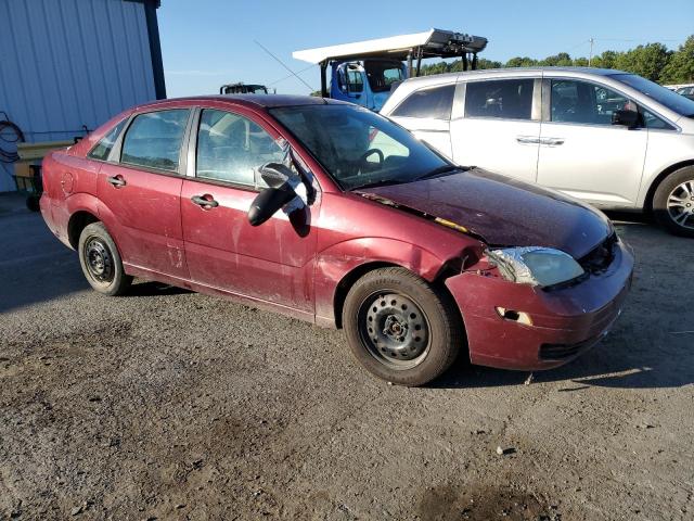 1FAFP34N76W109791 - 2006 FORD FOCUS ZX4 MAROON photo 4