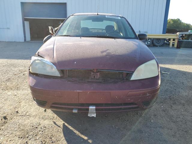 1FAFP34N76W109791 - 2006 FORD FOCUS ZX4 MAROON photo 5