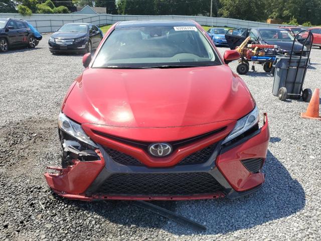 4T1KZ1AK9LU041966 - 2020 TOYOTA CAMRY TRD RED photo 5