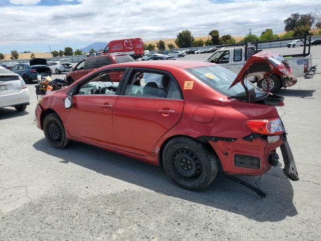 5YFBU4EEXDP184464 - 2013 TOYOTA COROLLA BASE Қызыл фото 2