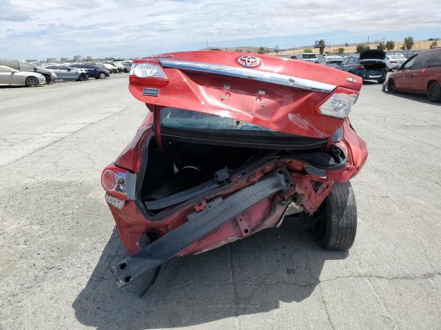 5YFBU4EEXDP184464 - 2013 TOYOTA COROLLA BASE Қызыл фото 6