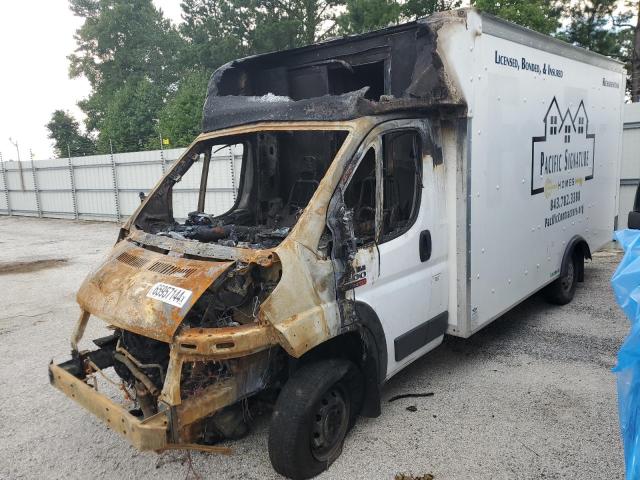 3C7WRVMG5JE106699 - 2018 RAM PROMASTER 3500 STANDARD Այրված լուսանկար 2