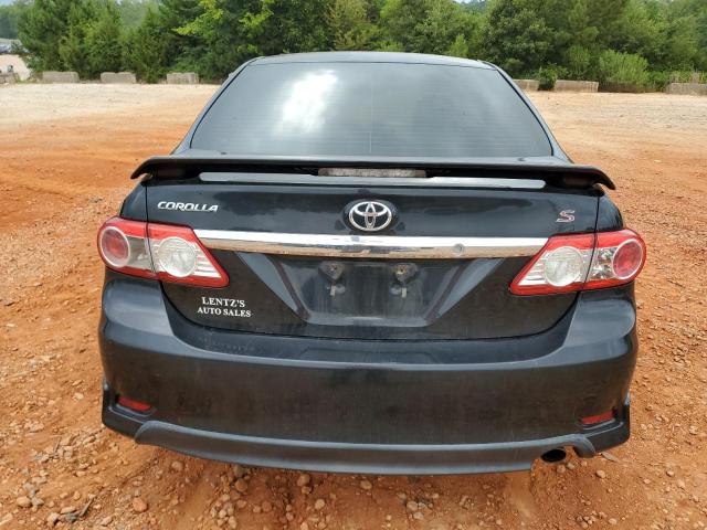 5YFBU4EE9DP166344 - 2013 TOYOTA COROLLA BASE BLACK photo 6