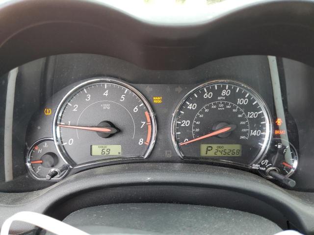 5YFBU4EE9DP166344 - 2013 TOYOTA COROLLA BASE BLACK photo 9