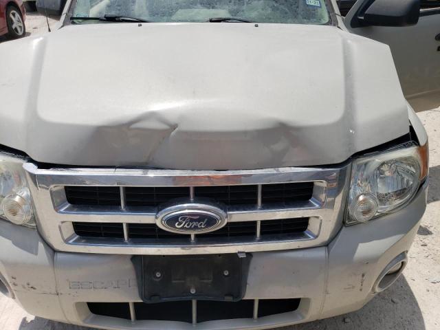 1FMCU03108KA87934 - 2008 FORD ESCAPE XLT WHITE photo 12