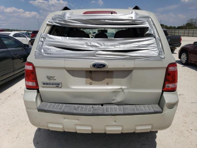 1FMCU03108KA87934 - 2008 FORD ESCAPE XLT WHITE photo 6