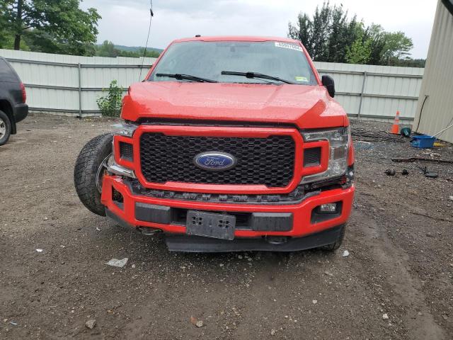 1FTEX1EP9KKD79066 - 2019 FORD F150 SUPER CAB RED photo 5