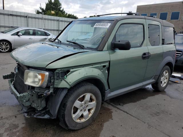 5J6YH28655L031504 - 2005 HONDA ELEMENT EX GREEN photo 1