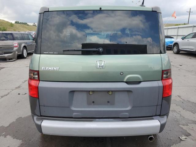 5J6YH28655L031504 - 2005 HONDA ELEMENT EX GREEN photo 6